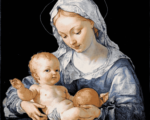 Madonna and Child Durer Diamond Painting