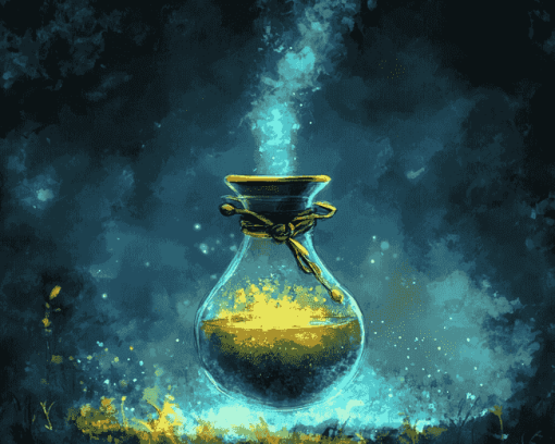 Magical Fantasy Potion Diamond Painting