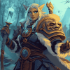 Magical Jaina Proudmoore Warcraft Diamond Painting