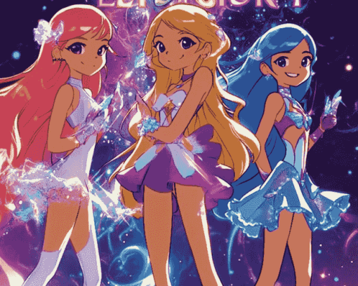 Magical Lolirock Girls Diamond Painting