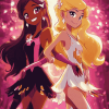 Magical Lolirock Girls Diamond Painting