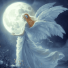 Magical Moon Fairy Diamond Painting