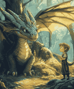 Magical Pete's Dragon Diamond Painting