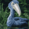 Majestic Shoebill Diamond Painting