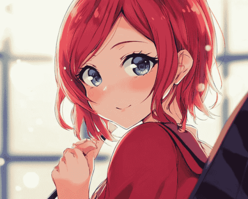 Maki Nishikino Anime Diamond Painting