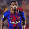 Malcom FC Barcelona Star Diamond Painting