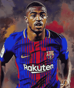 Malcom FC Barcelona Star Diamond Painting