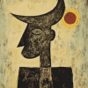 Man Moon Stars Rufino Tamayo Diamond Painting