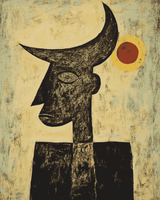 Man Moon Stars Rufino Tamayo Diamond Painting