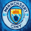 Manchester City Badge Football Diamond Painting