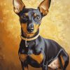 Manchester Terrier Puppy Diamond Painting