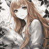 Manga Anime Spice And Wolf Diamond Painting