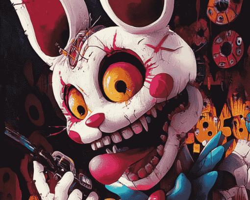 Mangle from Five Nights at Freddy's Diamond Painting