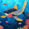 Mantary Fish Diamond Painting