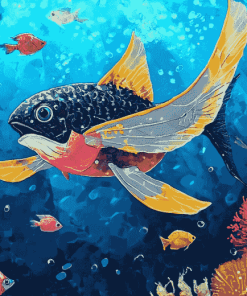 Mantary Fish Diamond Painting