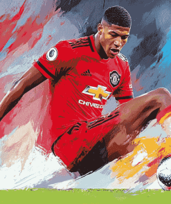 Marcus Rashford Sporting Legend Diamond Painting