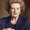 Margaret Thatcher Diamond Painting