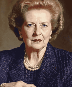 Margaret Thatcher Diamond Painting