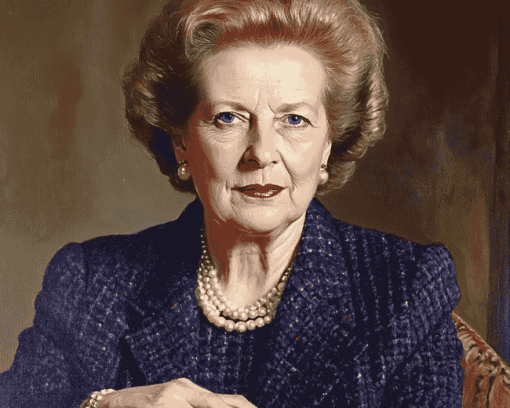 Margaret Thatcher Diamond Painting