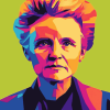 Marie Curie Pop Art Diamond Painting