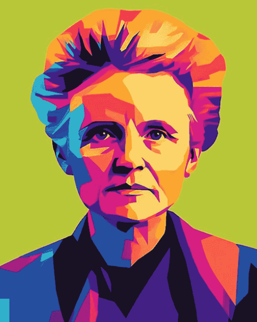 Marie Curie Pop Art Diamond Painting