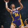 Mark Eaton Famous Basketball Player Diamond Painting