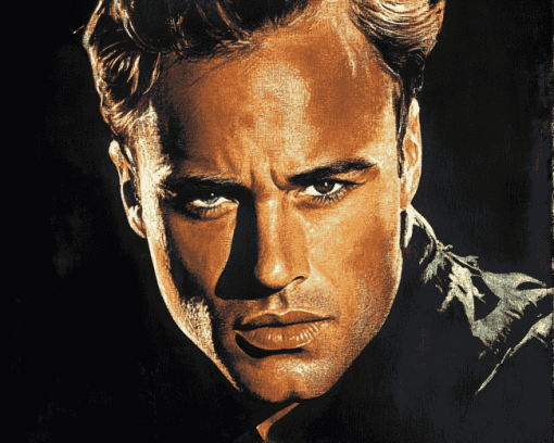 Marlon Brando Star Diamond Painting