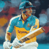 Marnus Labuschagne Cricket Star Diamond Painting