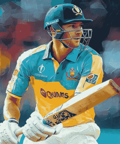 Marnus Labuschagne Cricket Star Diamond Painting