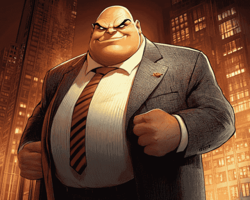 Marvel Kingpin Animation Diamond Painting