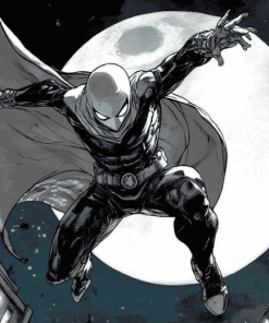 Marvel Moon Knight Animation Diamond Painting