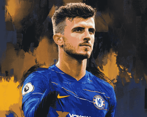 Mason Mount The Chelsea Star Diamond Painting