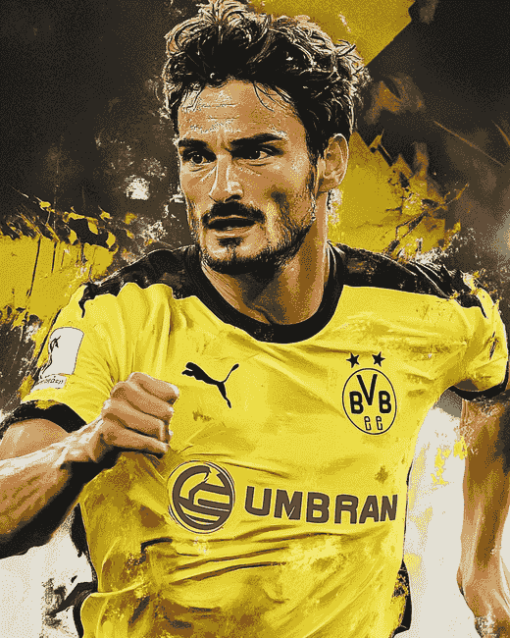 Matts Hummels Famous Footballer Diamond Painting