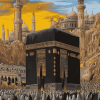 Mecca Black Kaaba Diamond Painting