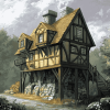 Medieval Inn Adventure Diamond Painting