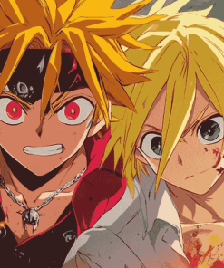 Meliodas Anime Heroes Diamond Painting