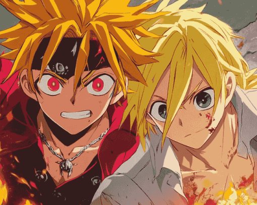 Meliodas Anime Heroes Diamond Painting