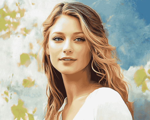 Melissa Benoist Celebrity Diamond Painting