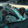 Mercedes F1 Racing Engines Diamond Painting