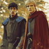 Merlin and Arthur Film Stars Diamond Painting