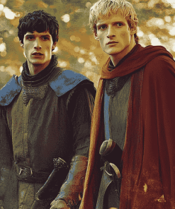 Merlin and Arthur Film Stars Diamond Painting