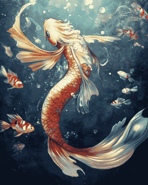 Mermaid Fantasy Diamond Painting