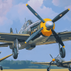 Messerschmitt Bf 109 Aircraft Diamond Painting