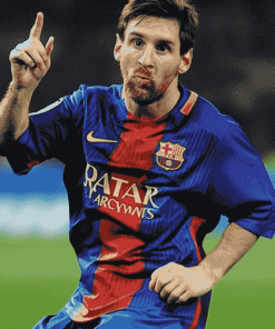 Messi Barcelona Sports Legend Diamond Painting