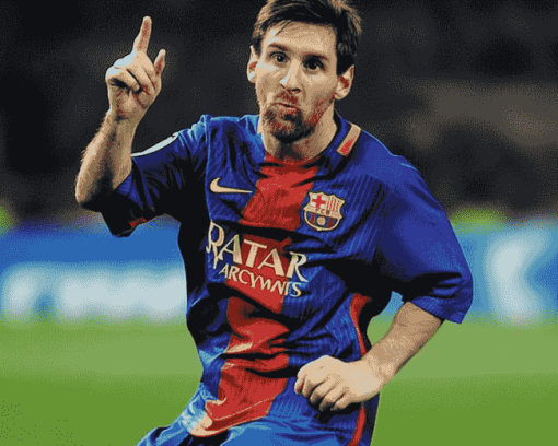 Messi Barcelona Sports Legend Diamond Painting