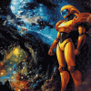 Metroid Samus Video Game Diamond Painting