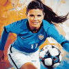 Mia Hamm Soccer Legend Diamond Painting