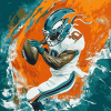 Miami Dolphins Sports Theme Diamond Painting