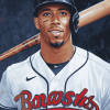 Michael Brantley Baseball Legend Diamond Painting