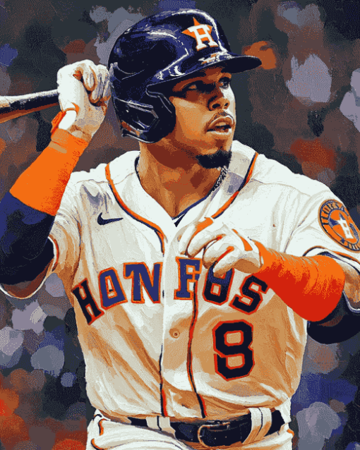 Michael Brantley Houston Astros Diamond Painting